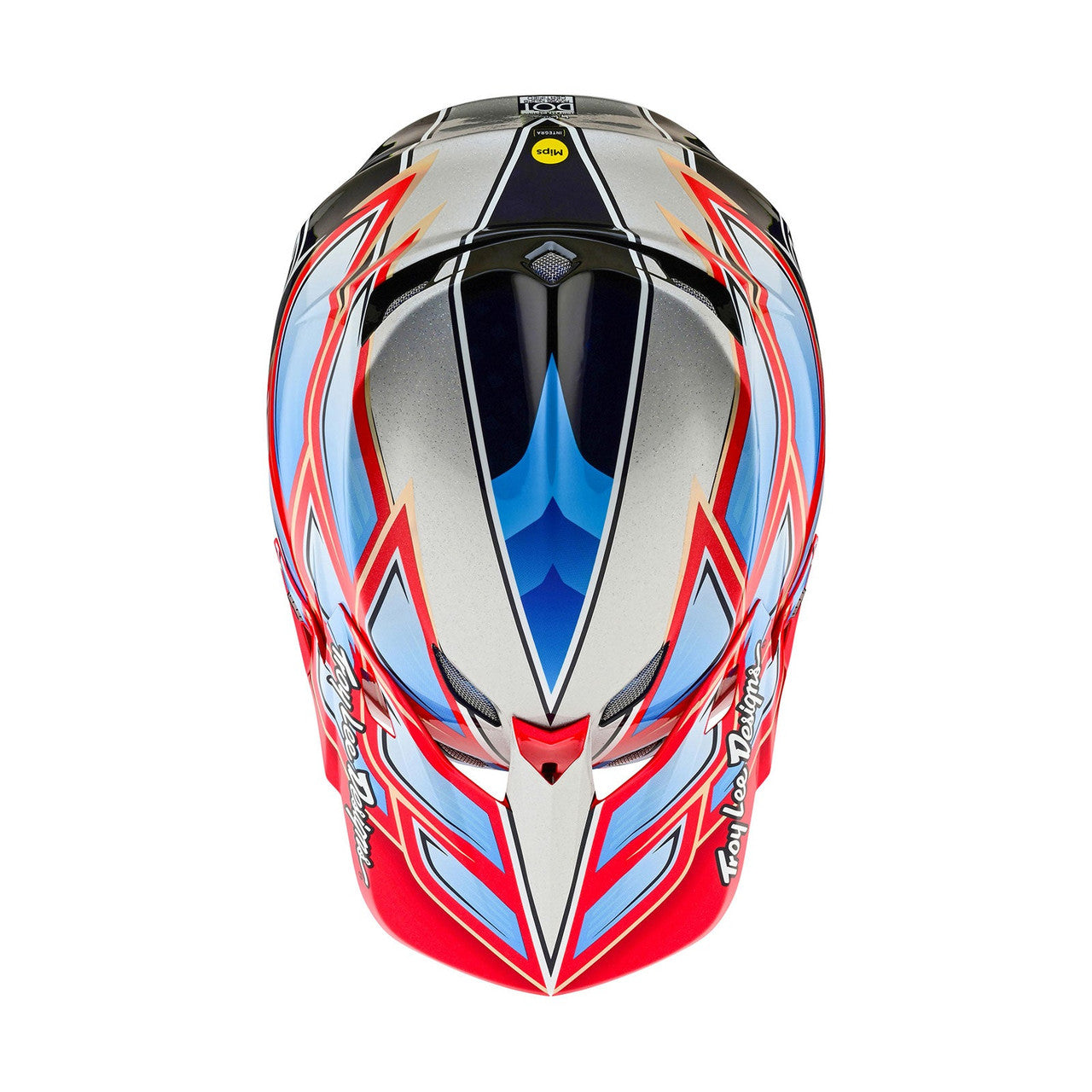 Troy Lee Designs 2024 SE5 Carbon Helmet W/MIPS Wings Navy
