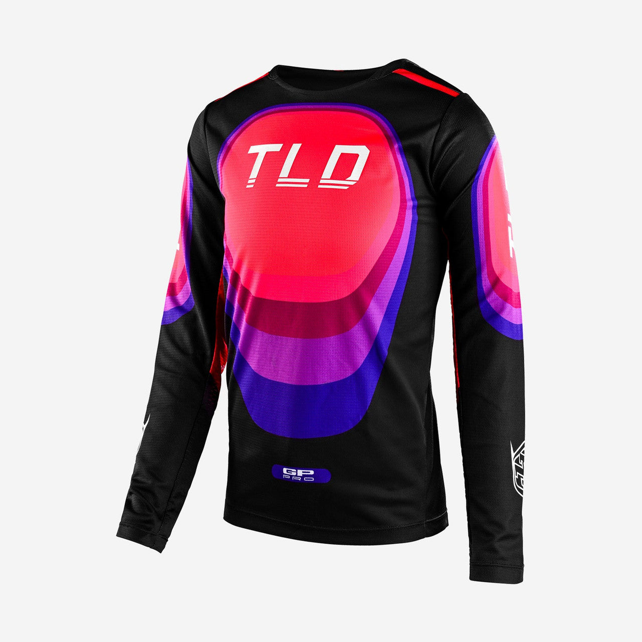 Troy Lee Designs 2024 Youth GP Pro Jersey Reverb Black/Glo Red