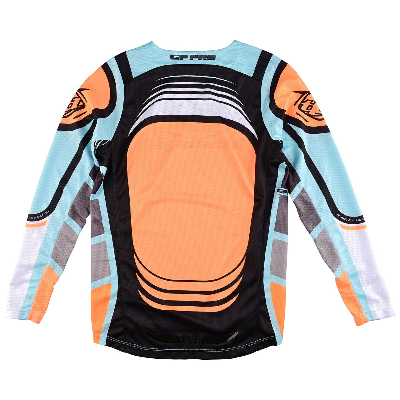 Troy Lee Designs 2024 Youth GP Pro Jersey Wavez Bleached Aqua