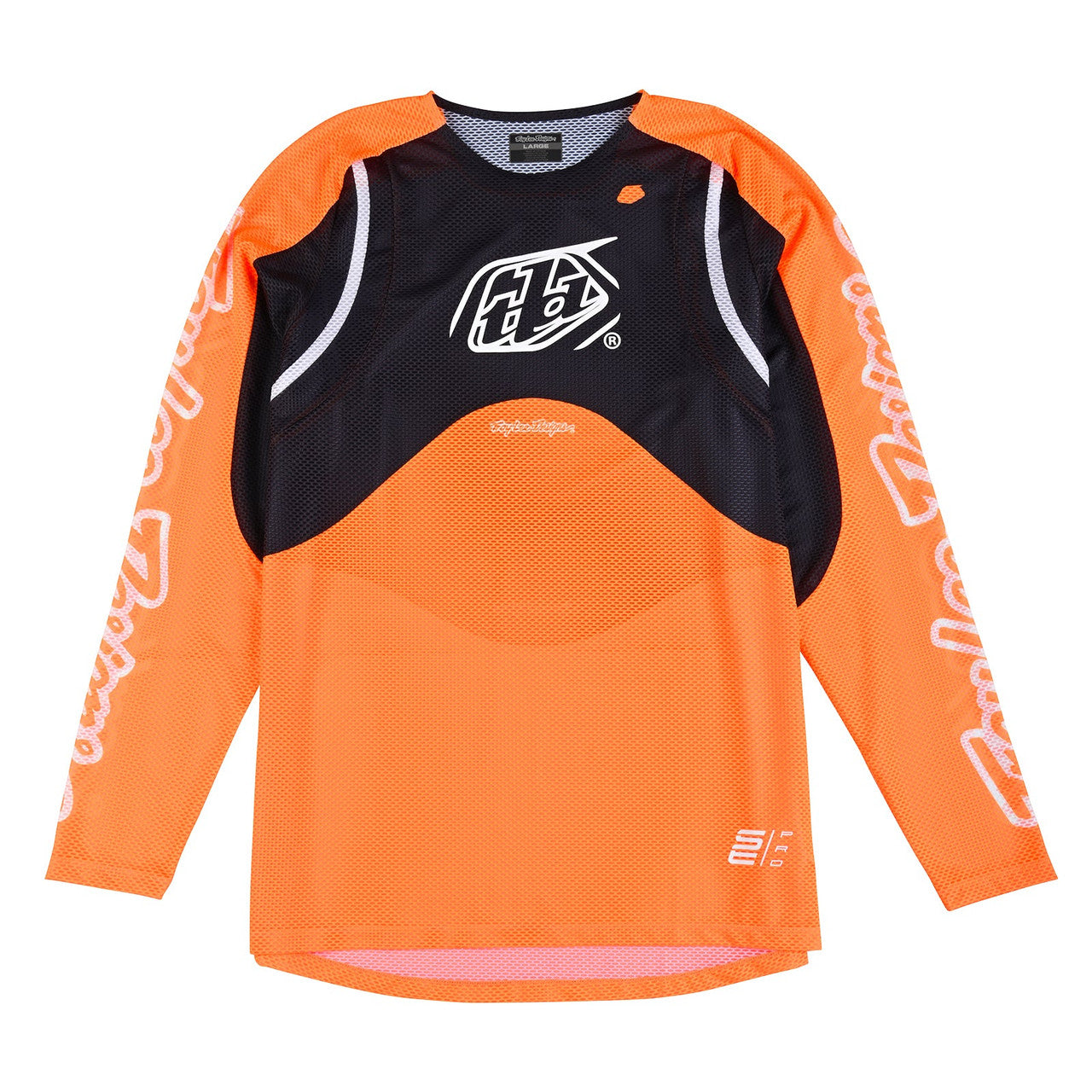 Troy Lee Designs 2024 SE Pro Air Jersey Pinned Neo Orange