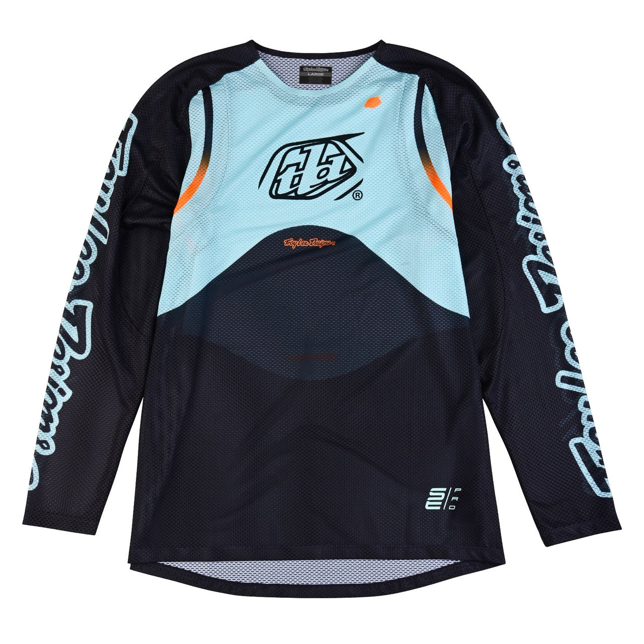 Troy Lee Designs 2024 SE Pro Air Jersey Pinned Phantom/Aqua