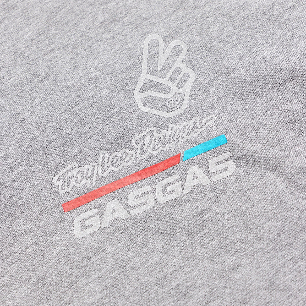 Troy Lee Designs TLD GasGas Team Core Short Sleeve Tee Heather Gray