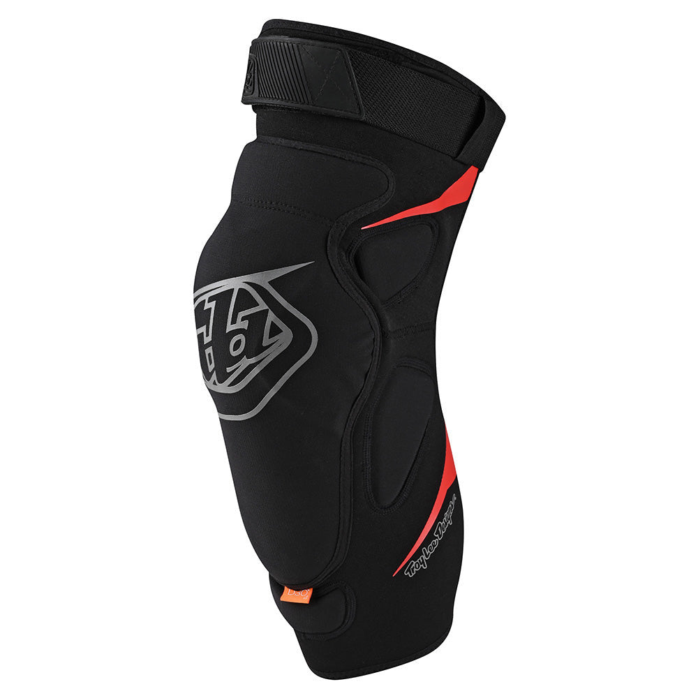 Troy Lee Designs Raid Knee Guards Solid Black