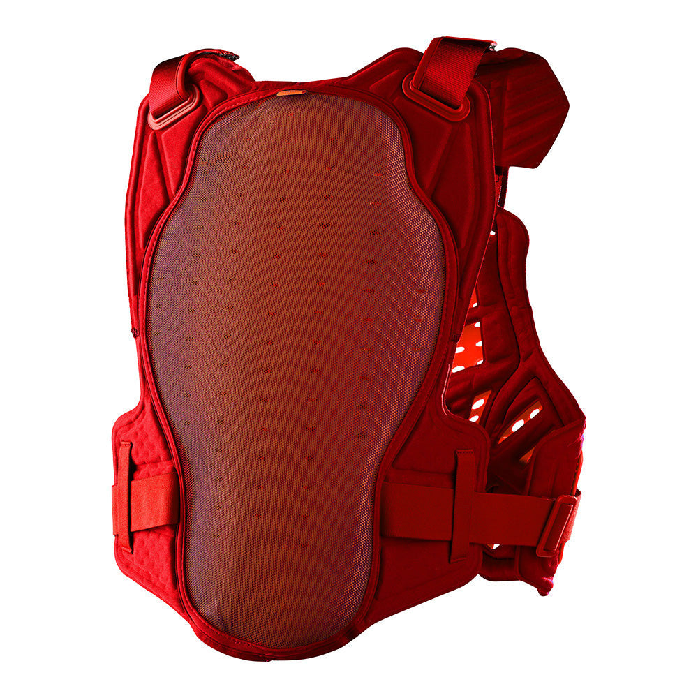 Troy Lee Designs Rockfight CE Flex Chest Protector Solid Red