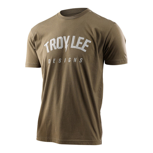 Troy Lee Designs Short Sleeve Tee Bolt Military Green