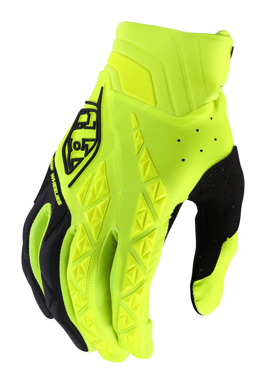 Troy Lee Designs SE Pro Gloves Solid Flo Yellow