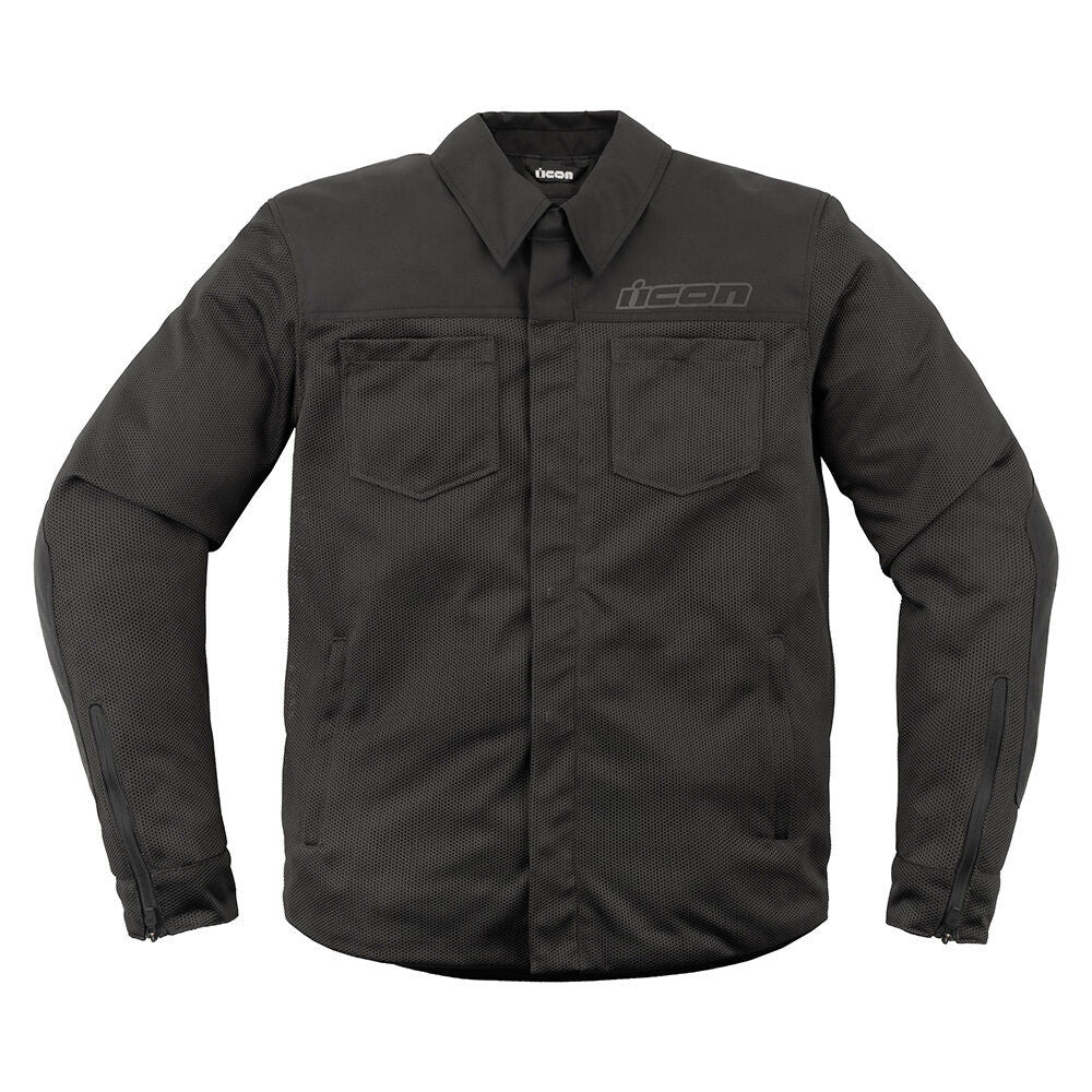 Icon Upstate Mesh CE Jacket Black
