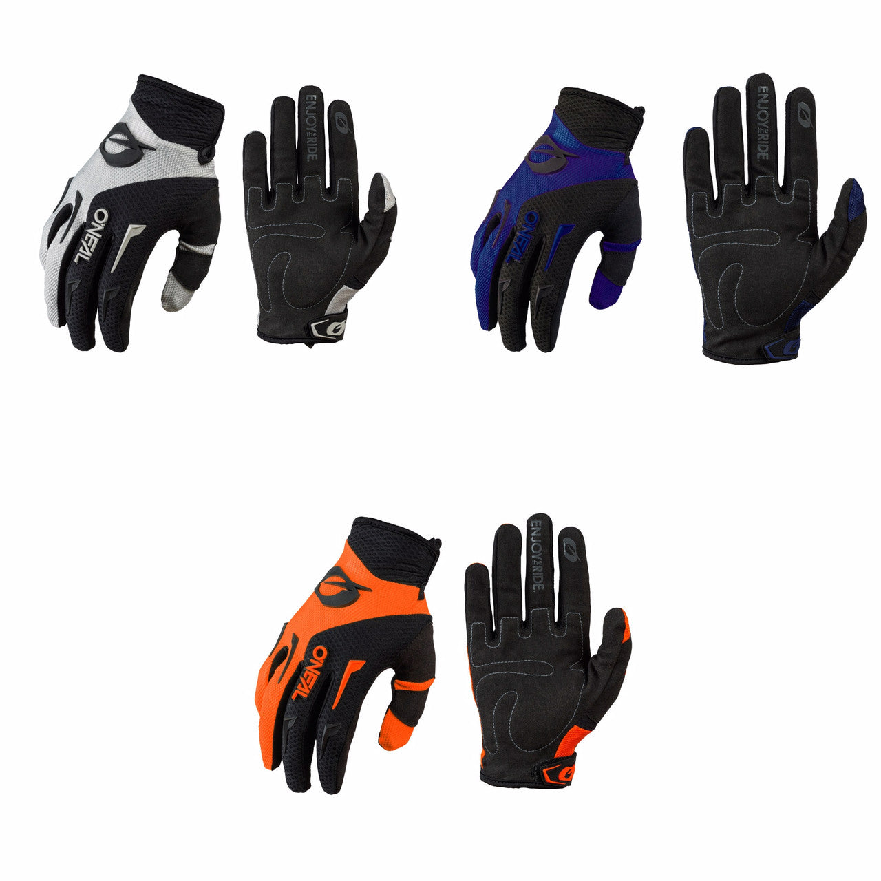 O'Neal Adult Element Motocross Offroad Riding Gloves