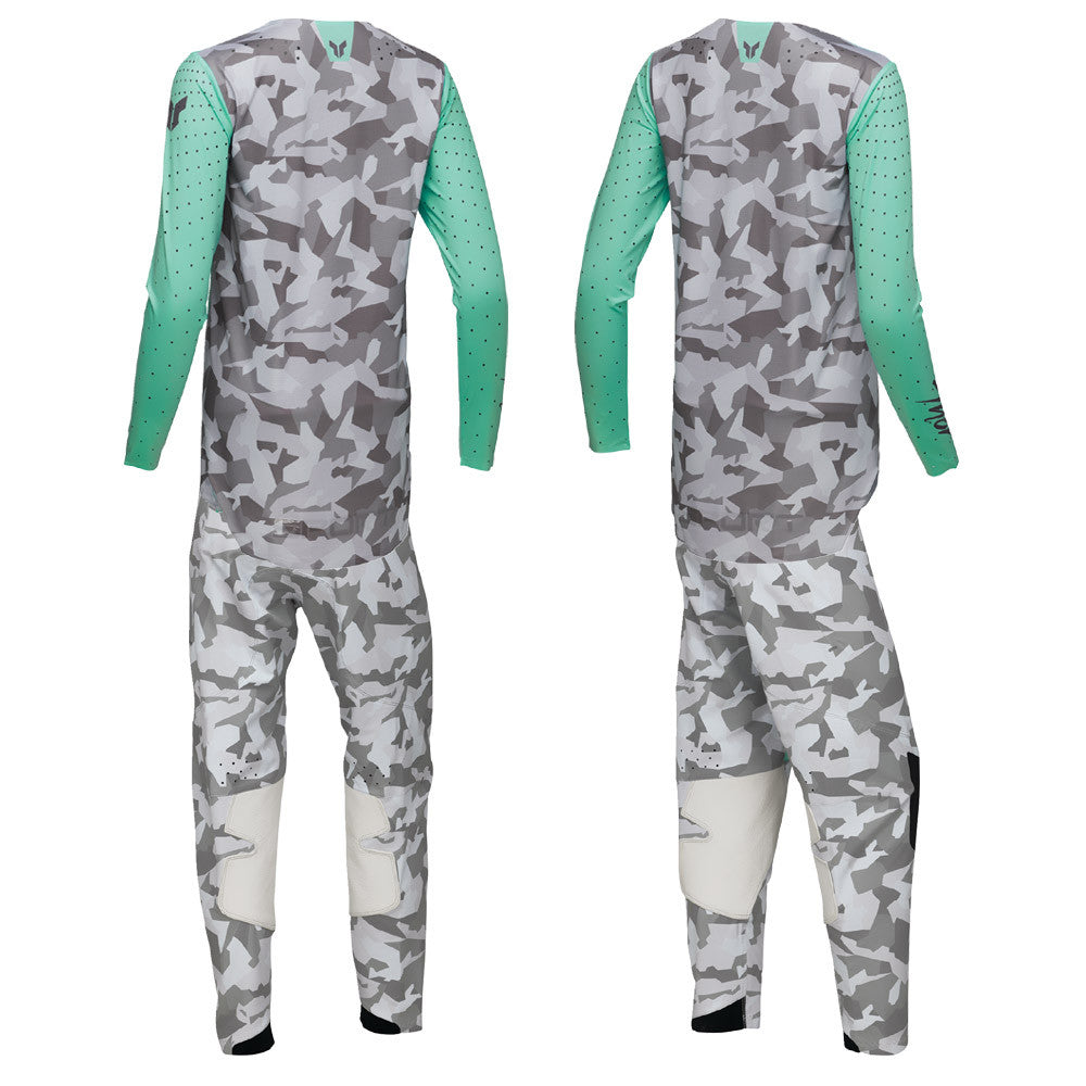 Thor 2025 Womens SPORTMODE Shadow Jersey Pant Combo Teal