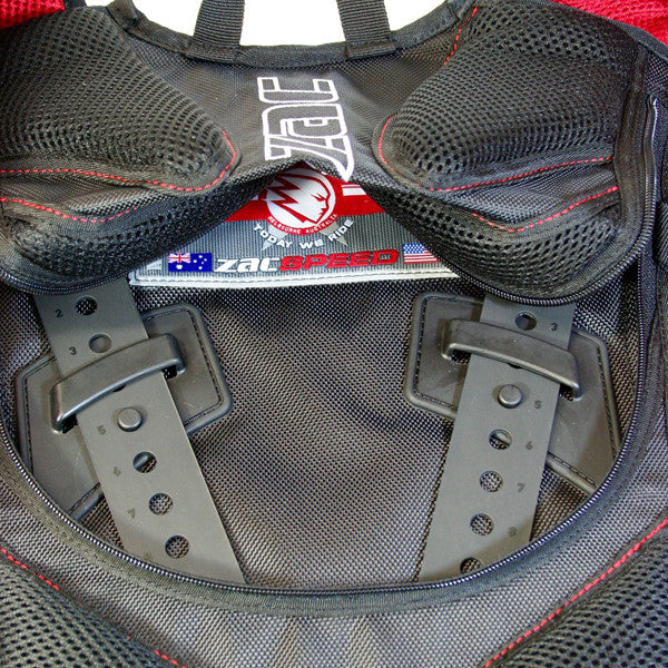 Zacspeed Dakar 3L Hydration Backpack - Black/Red