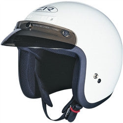 Z1R Jimmy Open Face Helmet - White