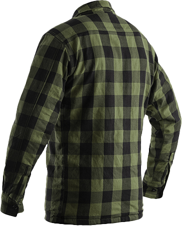 RST Kevlar Lumberjack CE Shirt Green Check