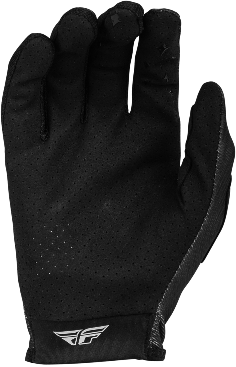 FLY Racing 2025 Womens Lite Gloves Black/Light Grey