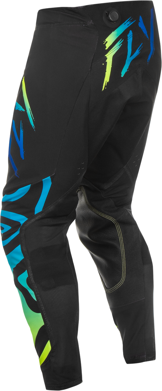 FLY Racing 2025 Evolution DST Zen Pant Black/Blue/Yellow
