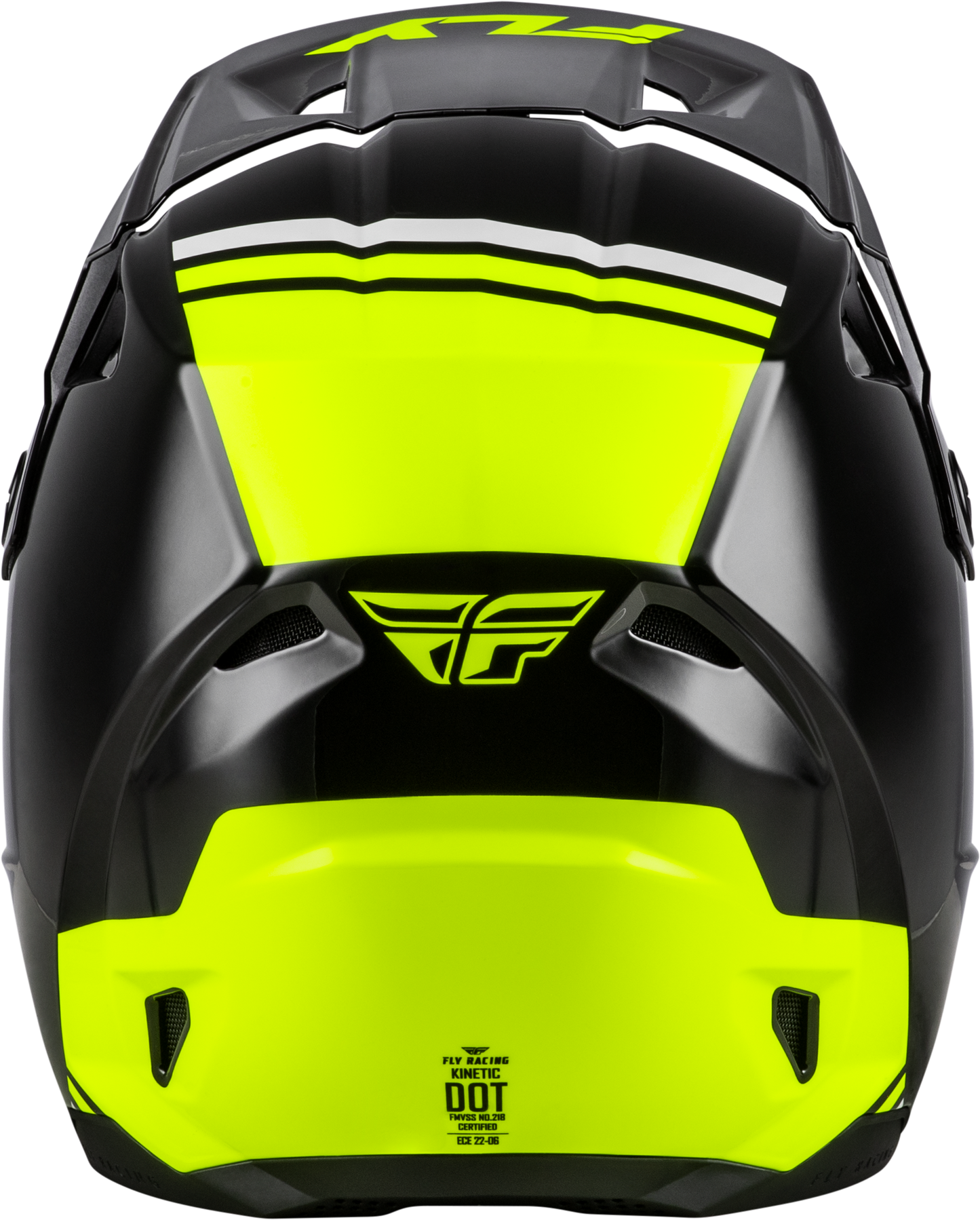 FLY Racing 2026 Kinetic Verdict Helmet Black/Hi-Vis/Grey