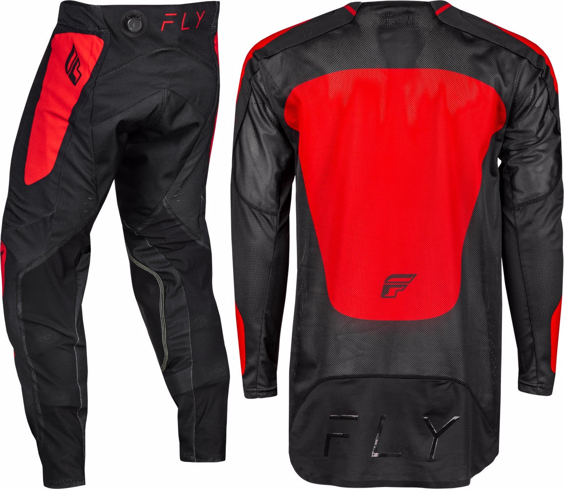 FLY Racing 2024 Evolution DST Jersey Pant Combo Black/Red