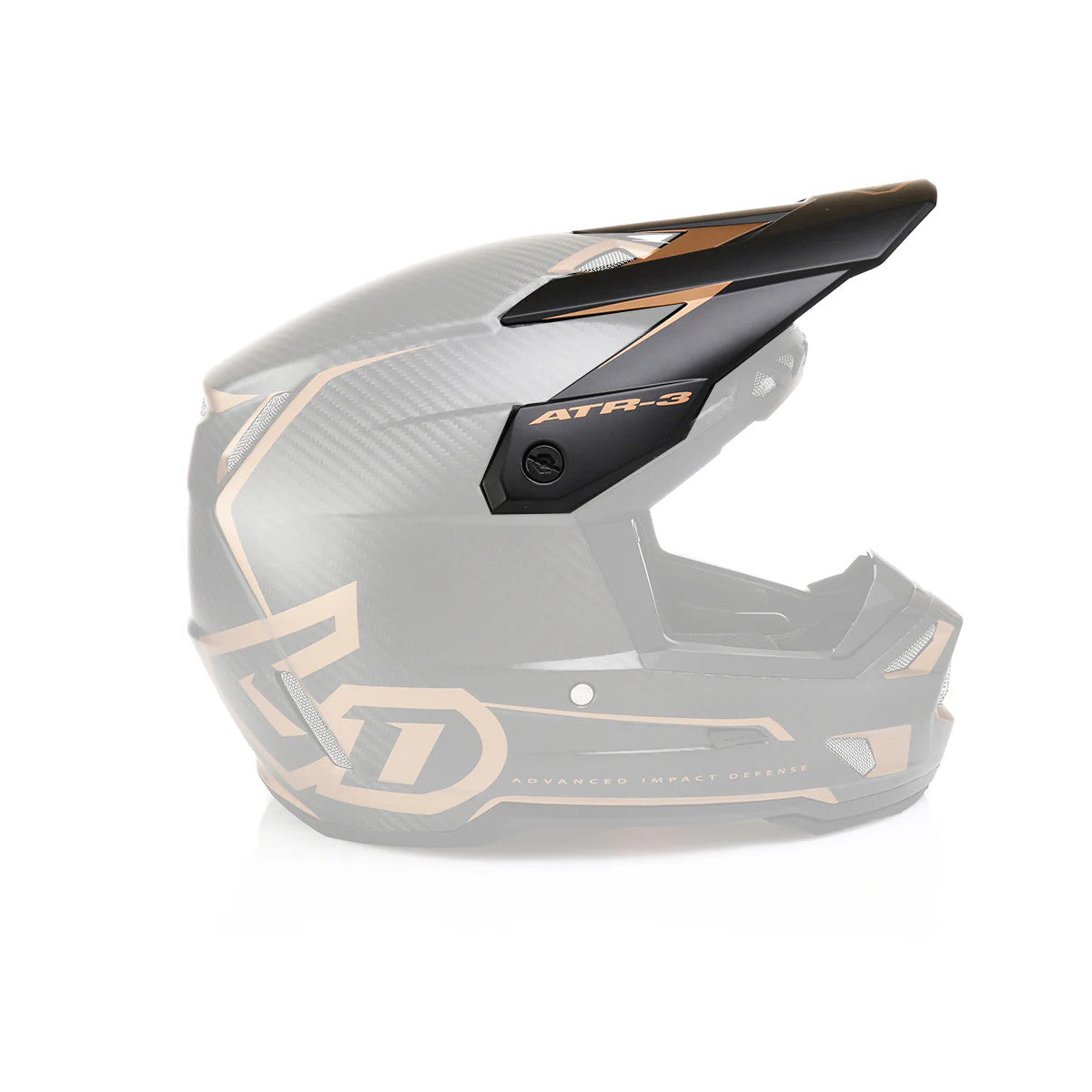 6D ATR-3 Replacement Visor Nova Matte Bronze