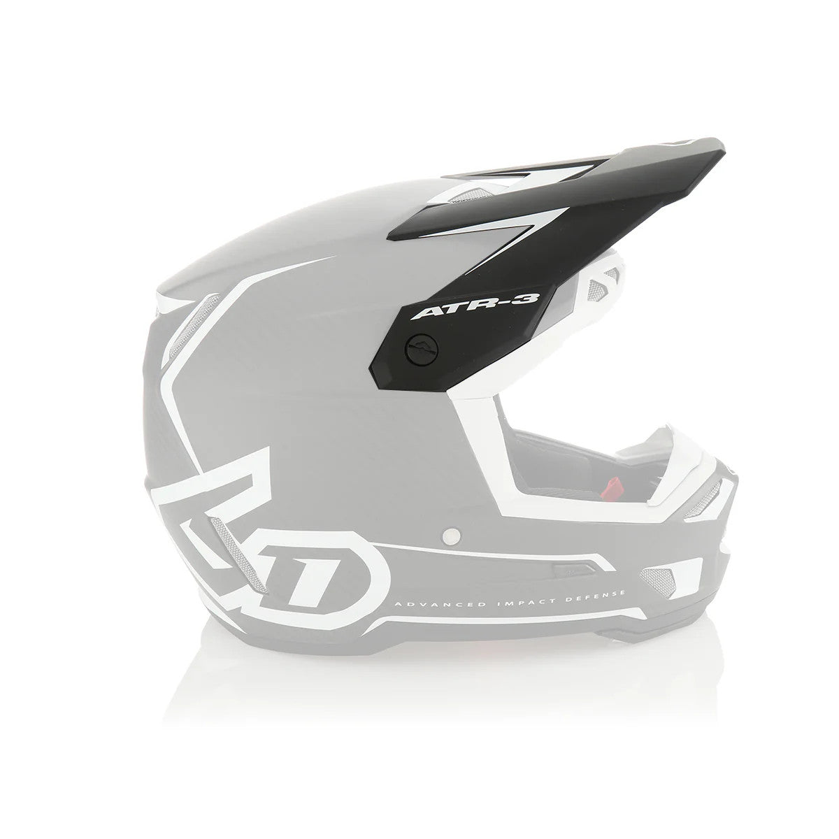 6D ATR-3 Replacement Visor Nova Matte White