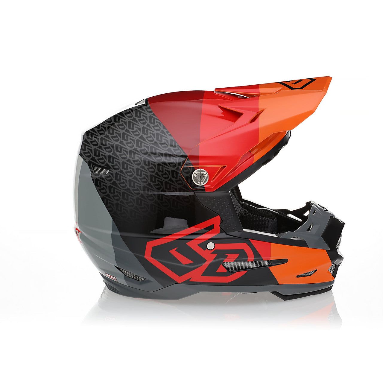 6D ATR-2 Offroad Helmet Range Red