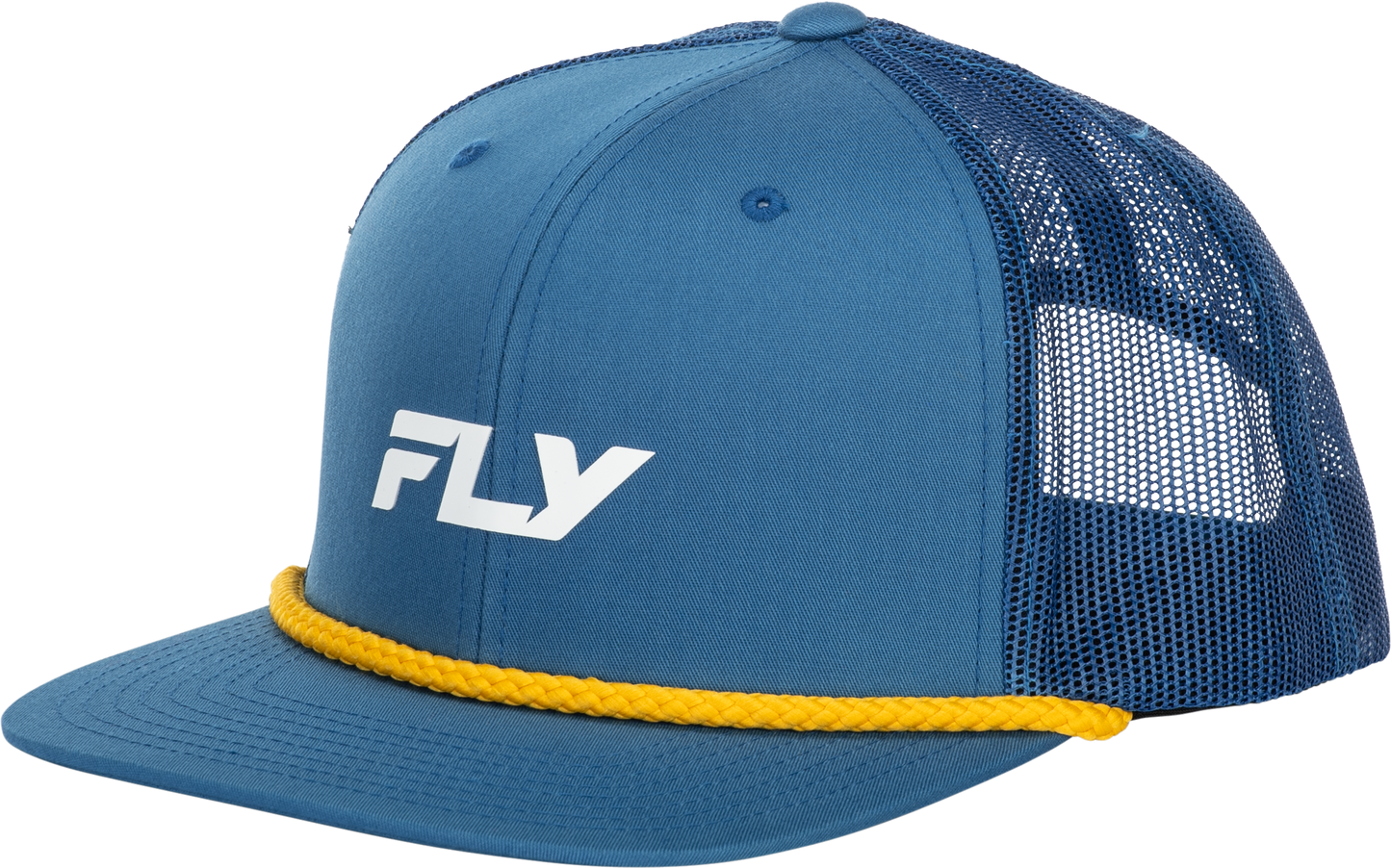 FLY Racing Trucker Hat Blue/Yellow