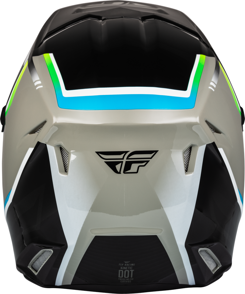 FLY Racing 2023 Kinetic Vision Offroad Helmet Grey/Black