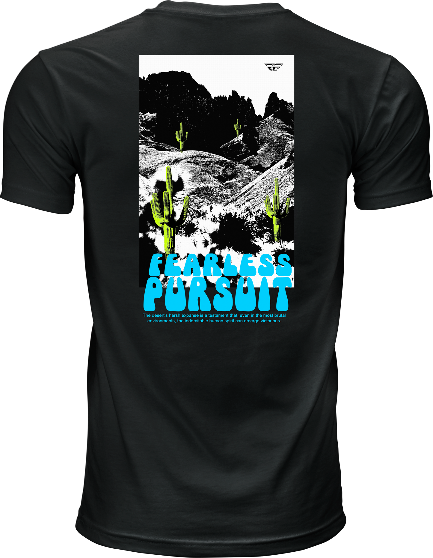 FLY Racing Desert Tee Black