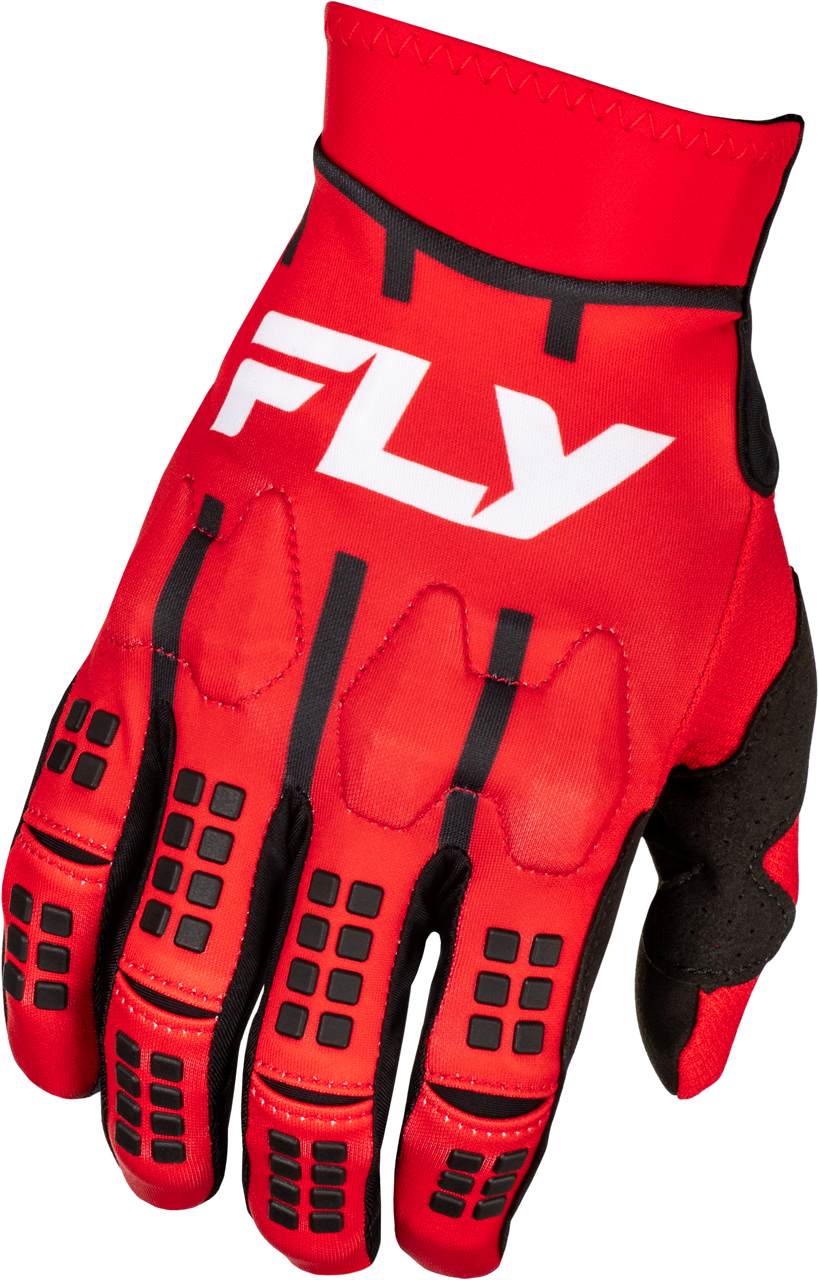 FLY Racing 2025 Youth Evolution DST Gloves Red/White/Black Youth Large