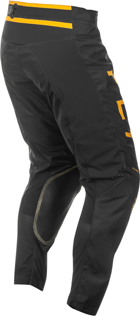 FLY Racing 2025 Kinetic Center Pant Black/Gold