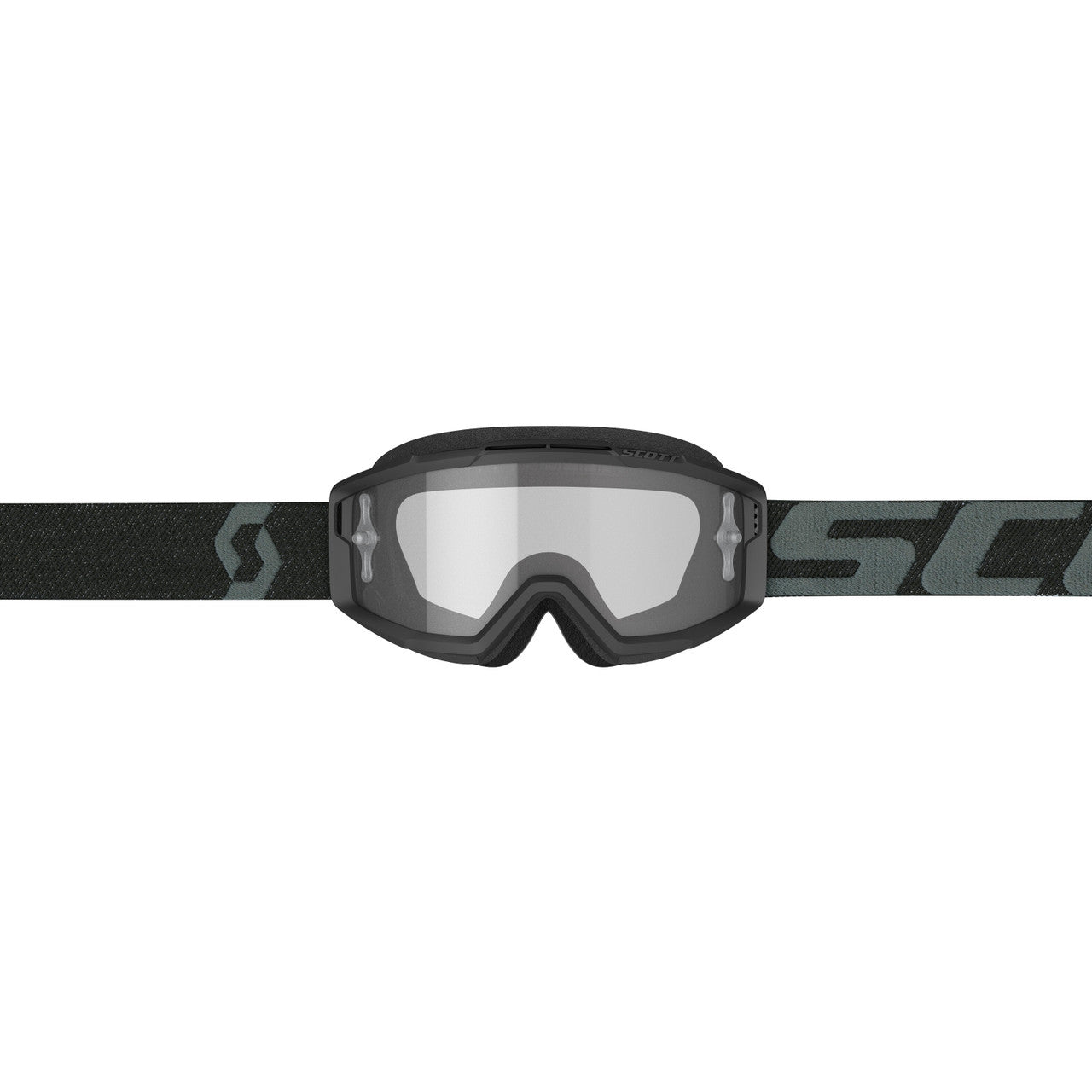 SCOTT - 285537-0001113 - SPLIT OTG GOGGLE BLACK W/CLEAR WORKS LENS