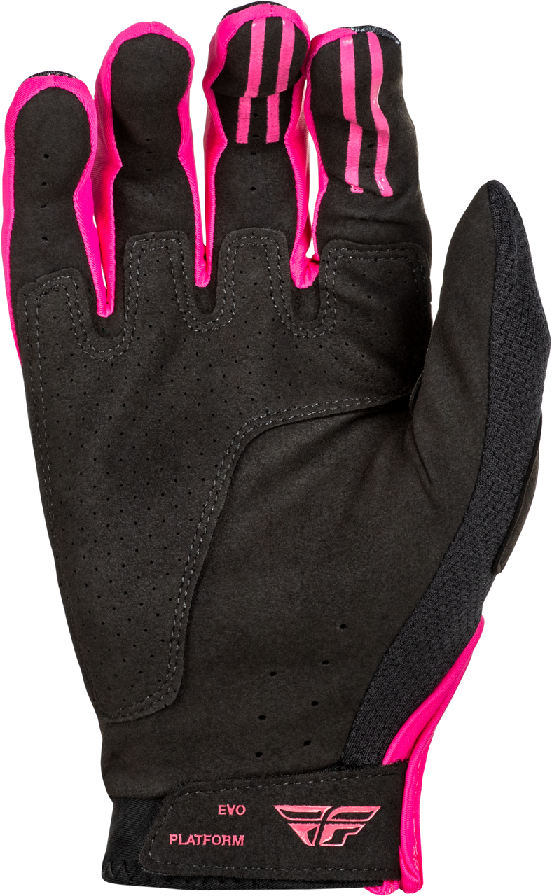 FLY Racing 2025 Youth Evolution DST Gloves Black/Pink Youth Large
