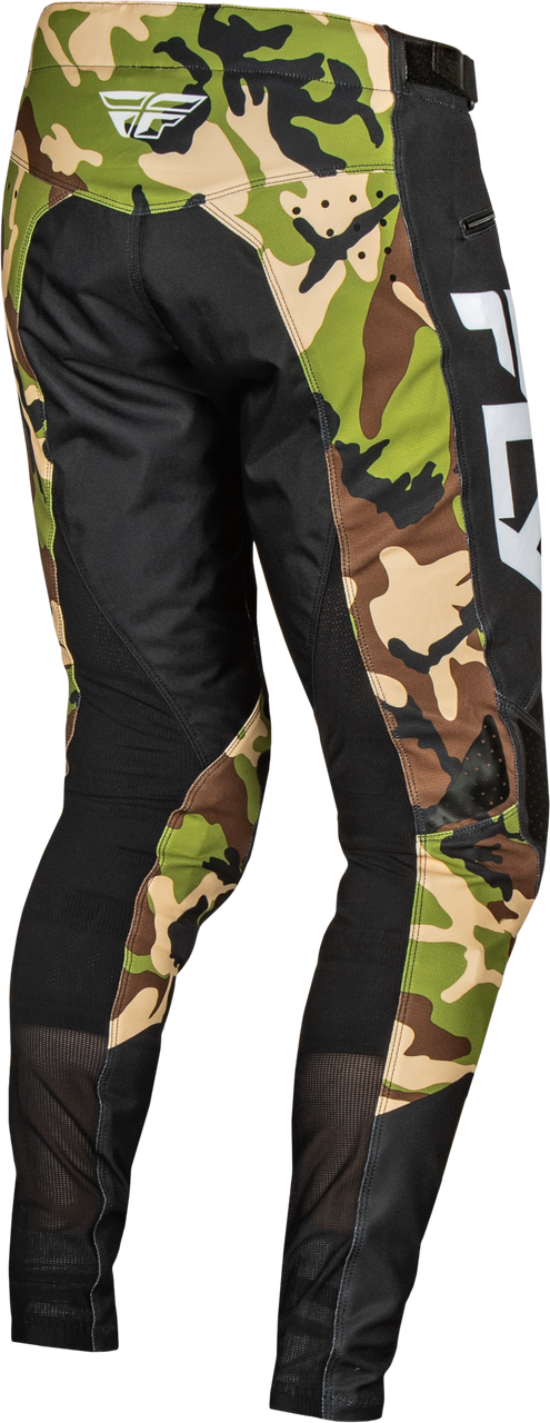 FLY Racing 2025 Youth Rayce Bicycle Pant Black/Camo