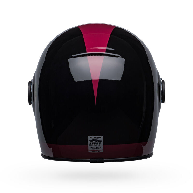 Bell Bullitt Helmet Black/Burgundy Blazon