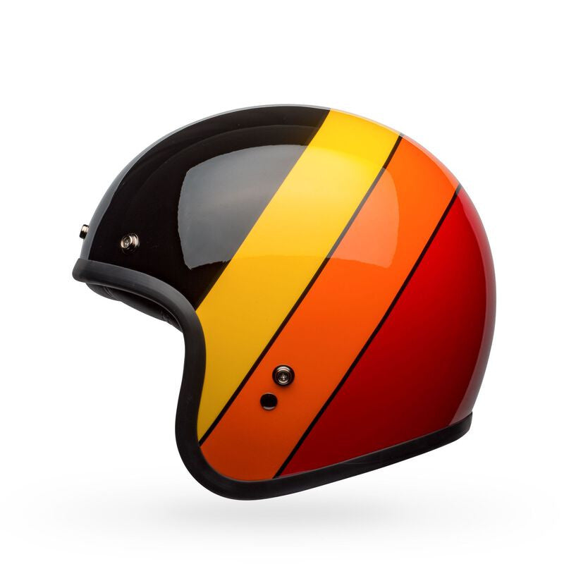 Bell Custom 500 Helmet Black/Yellow/Orange/Red Rif