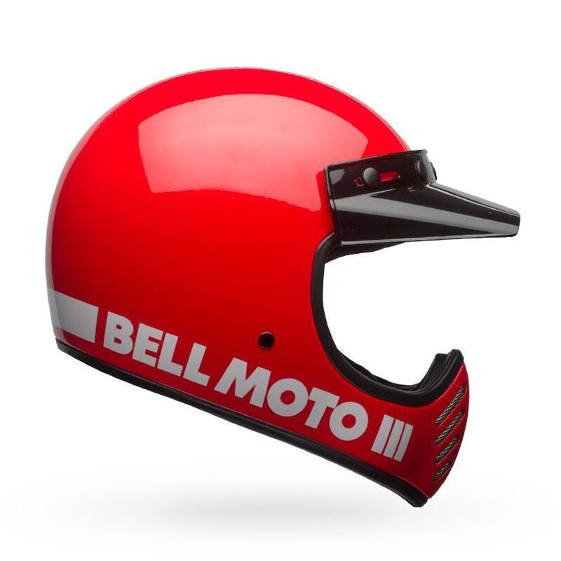 Bell Moto 3 Helmet Classic Red