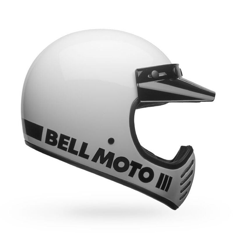 Bell Moto 3 Helmet Classic White
