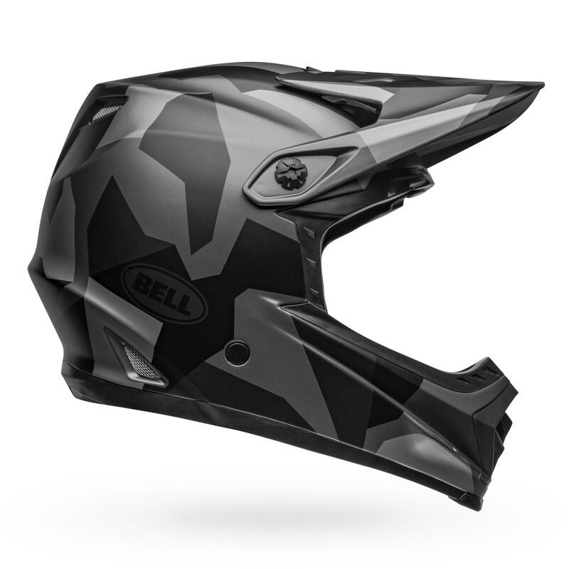 bell helmet dirt bike Bell Youth Moto-9 MIPS Helmet Small / Medium Rover Matte Gray Camo