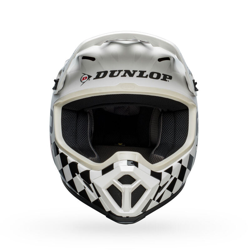 Bell MX-9 MIPS Offroad Helmet Black/White RSD The Rally