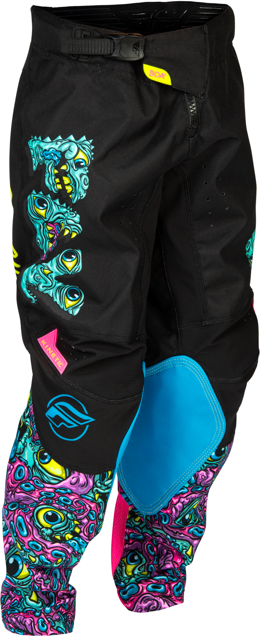 FLY Racing 2026 Youth Kinetic Mutant Pant Black/Multi