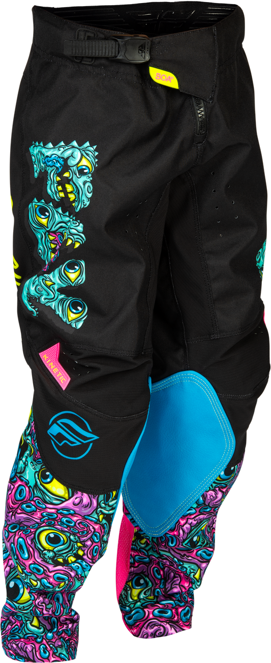 FLY Racing 2026 Youth Kinetic Mutant Pant Black/Multi
