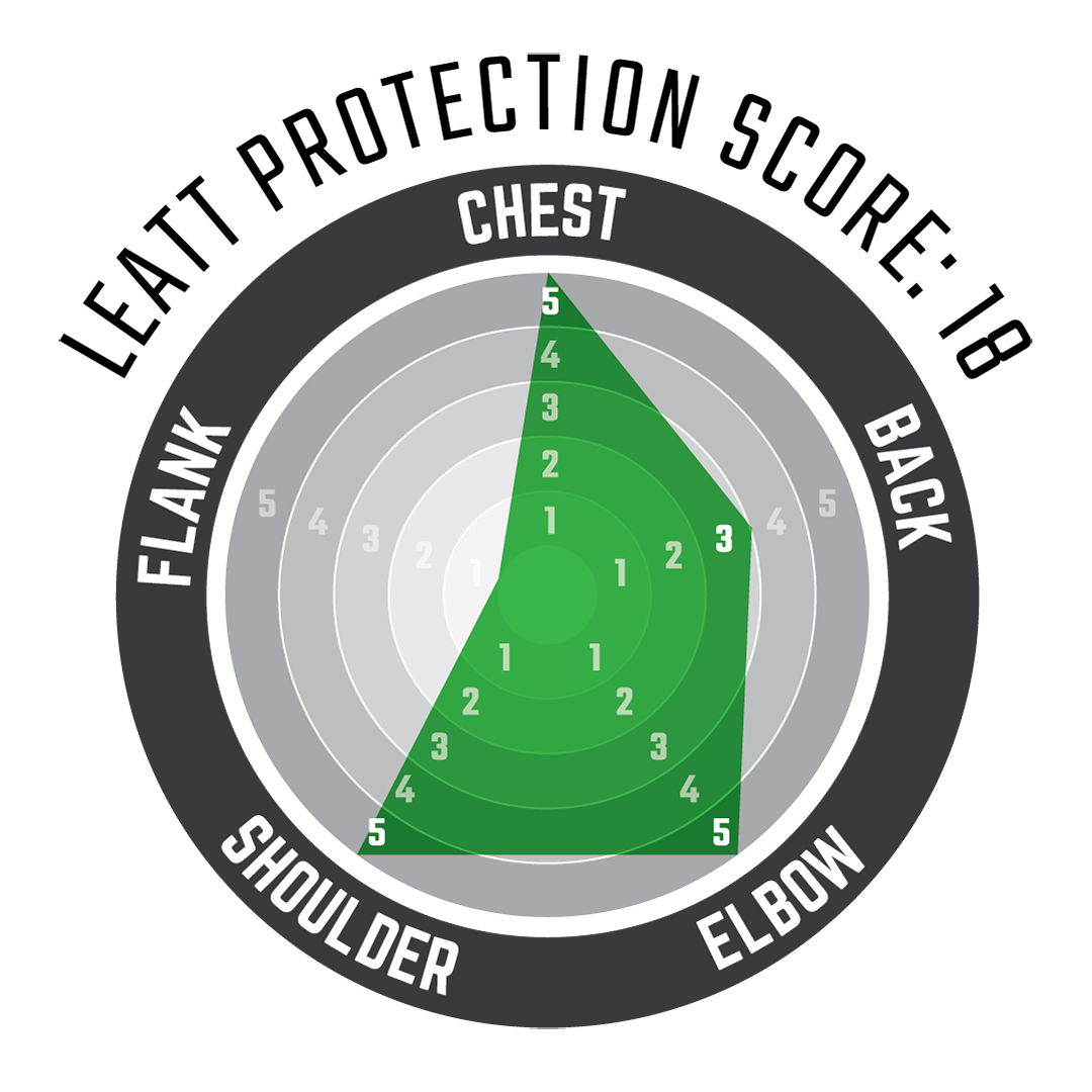 Leatt Youth Body Protector 4.5 Jr Black Large/X-Large 147-159cm