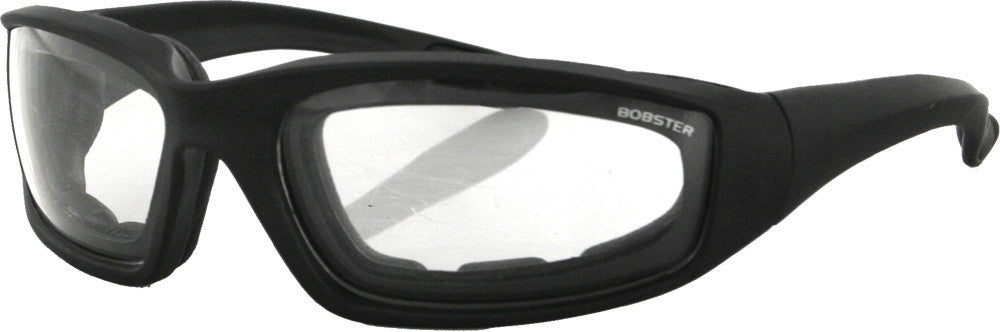 BOBSTER - ES214C - FOAMERZ SUNGLASSES 2 BLACK W/CLEAR LENS