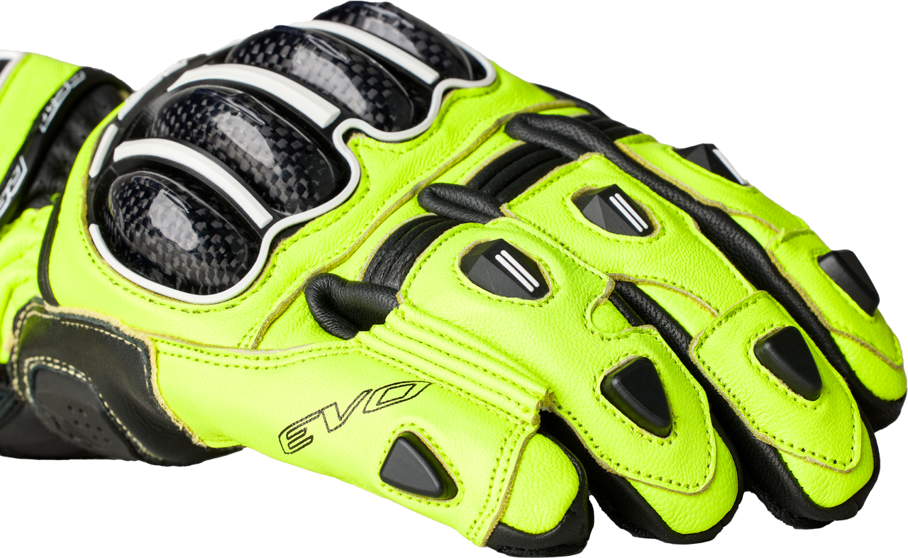 RST Tractech EVO 4 CE Gloves Neon Yellow/Black/Black