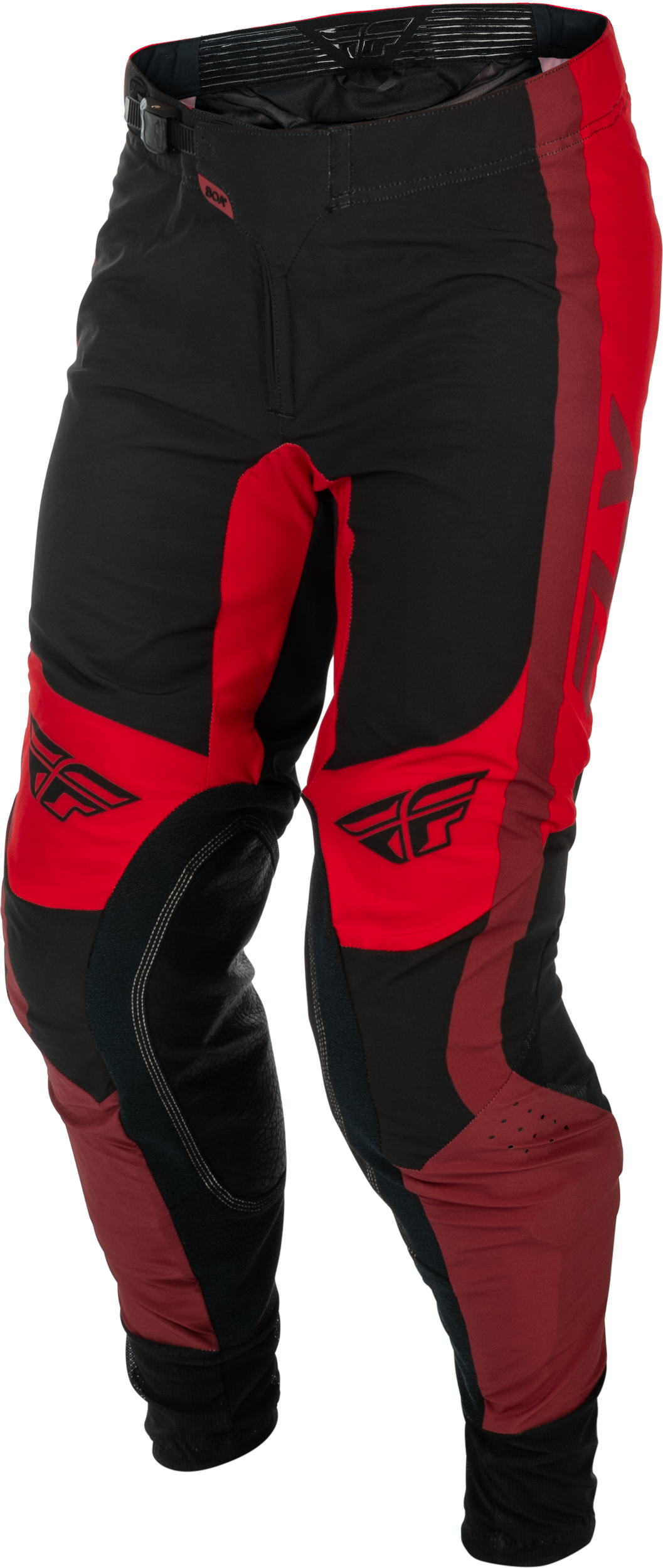 FLY Racing 2026 Youth Lite Black/Red Jersey Pant Combo