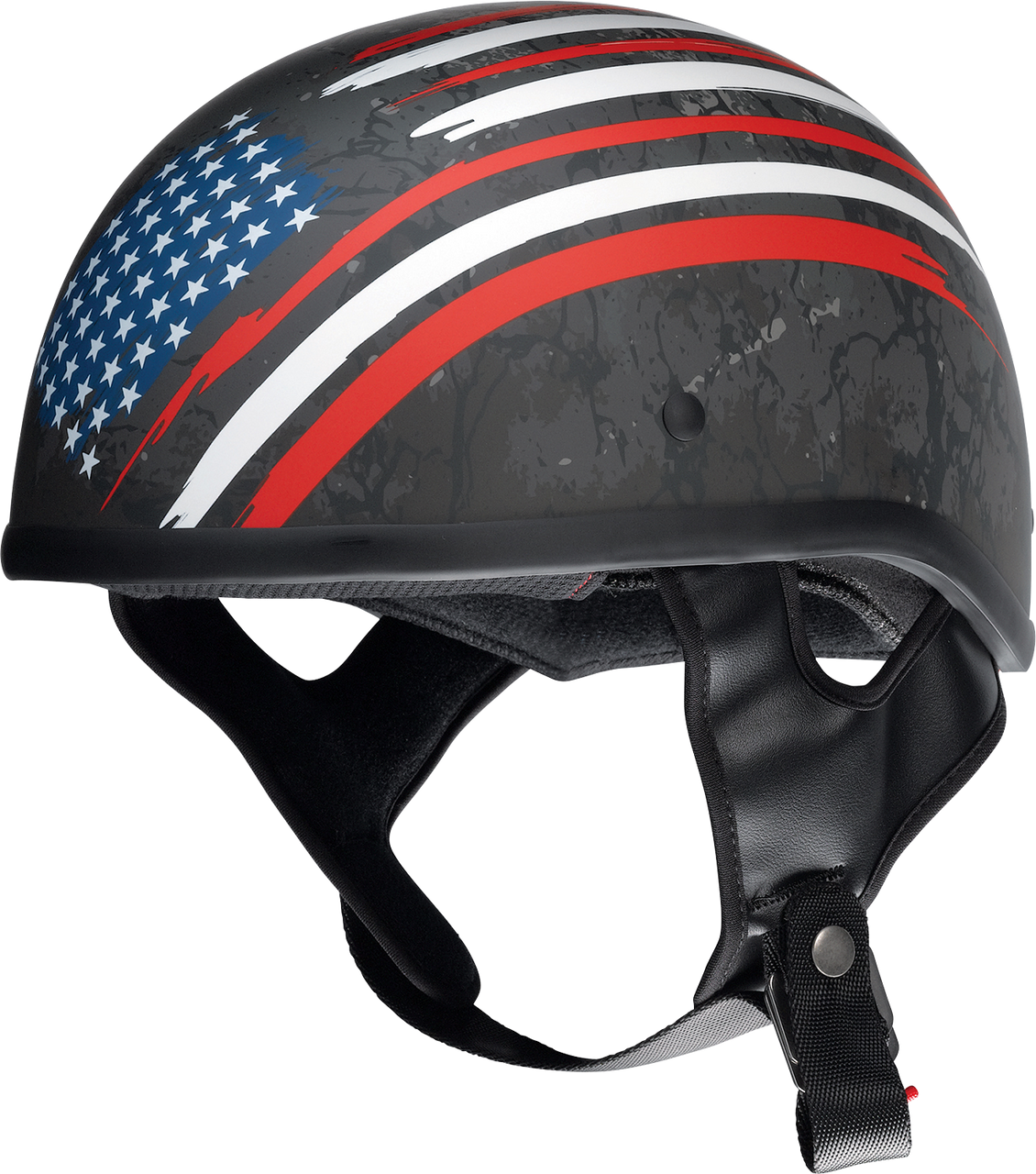 Z1R CC Beanie Justice Half Helmet Black/Red/White/Blue