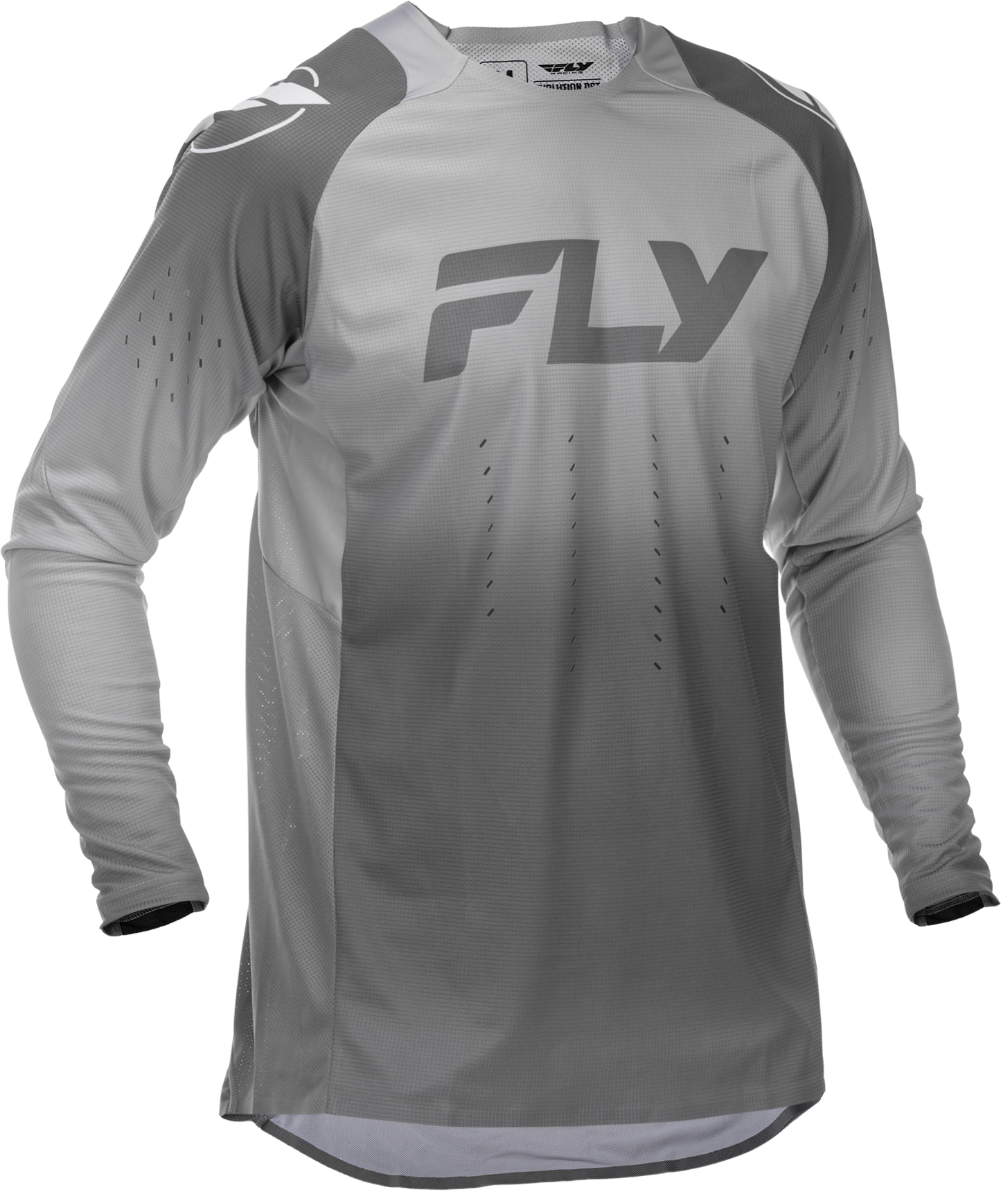 FLY Racing 2026 Evolution DST White/Grey Jersey Pant Combo