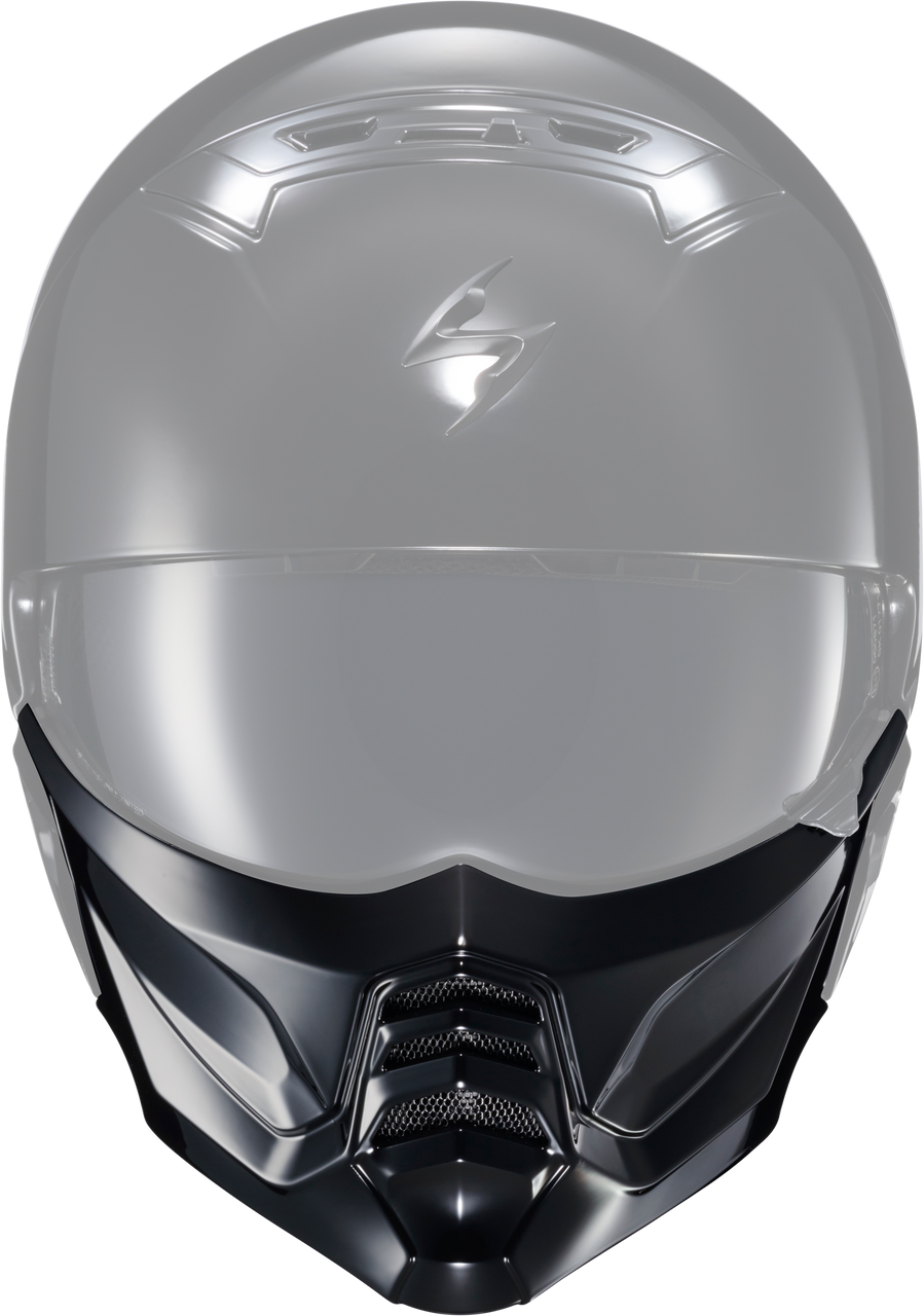 Scorpion Covert 2 Face Mask - Gloss Black