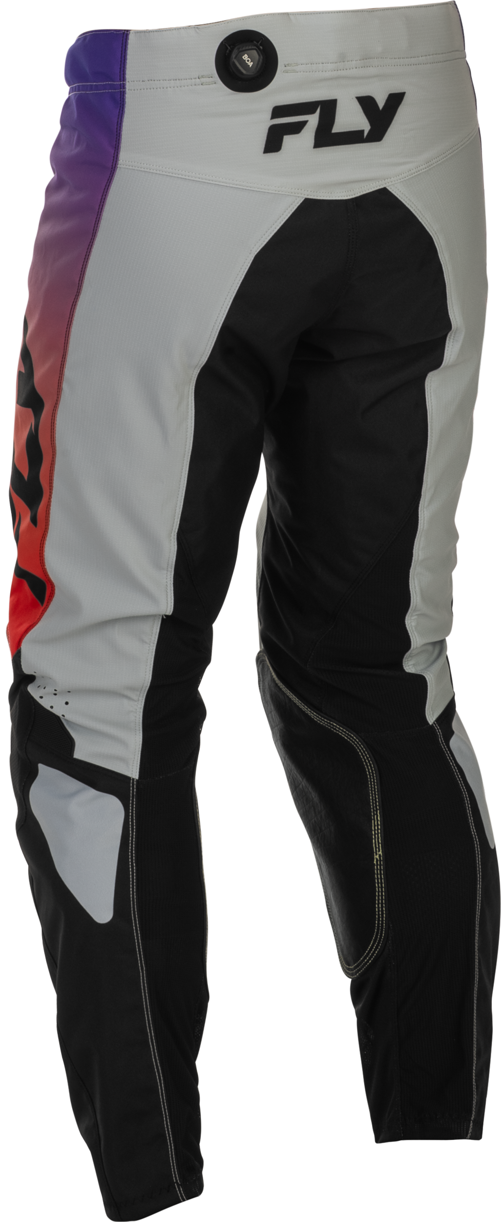 FLY Racing 2026 Kinetic Pant Grey/Red/Purple/Black