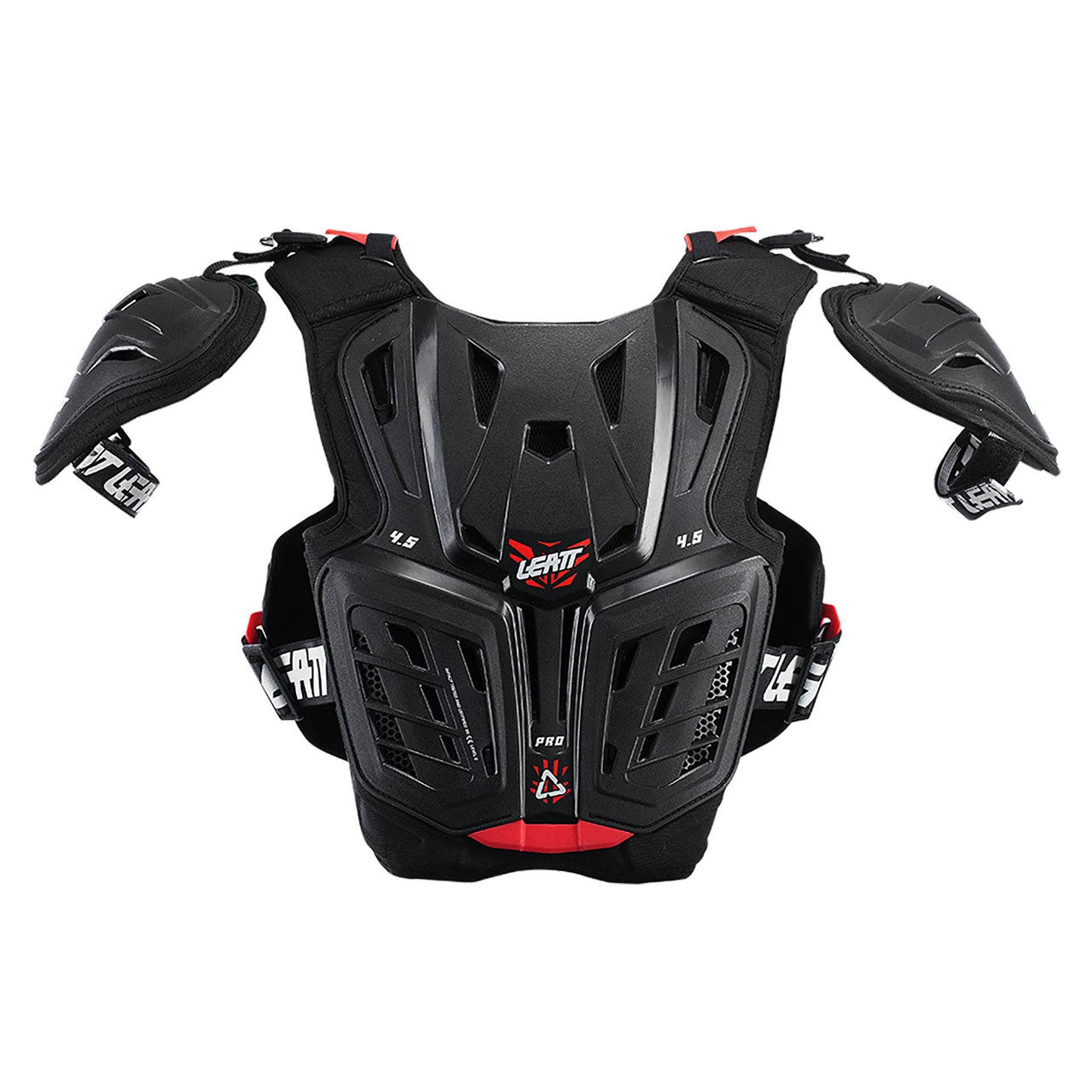 Leatt Youth Chest Protector 4.5 Pro Jr Black/Red