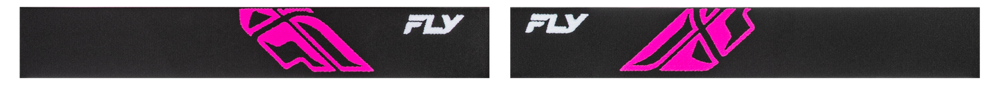 FLY Racing Focus Black/Pink with Clear Lens