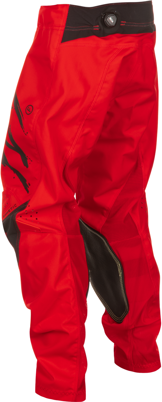 FLY Racing 2025 Youth Kinetic Stoke Pant Red/Black